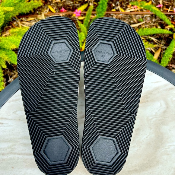 NWT!! WOMEN’S ADORABLE ALBERT CAVALLI ITALY SLIDES SANDALS CHEETAH SZ 9 NEW - Picture 6 of 7